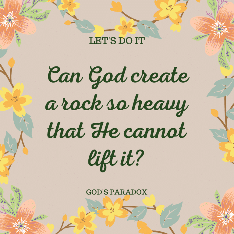 GOD'S PARADOX