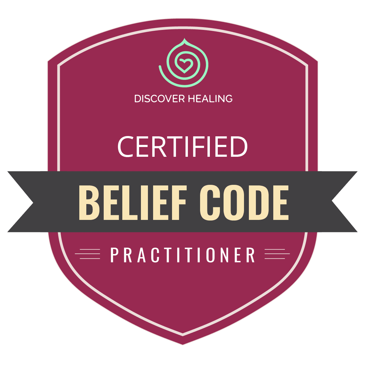 Certified Belief Code Practitioner badge