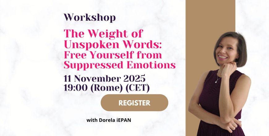 EN - 2025-11-11 The Weight of Unspoken Words Free Yourself from Suppressed Emotions - live access at 1900 (CET)